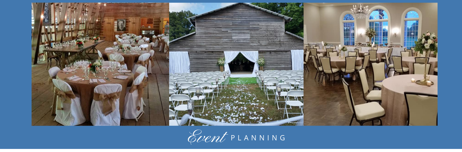 event planning and rentals collage